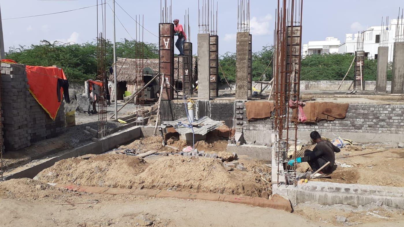 Gerugambakkam construction site, photo 2