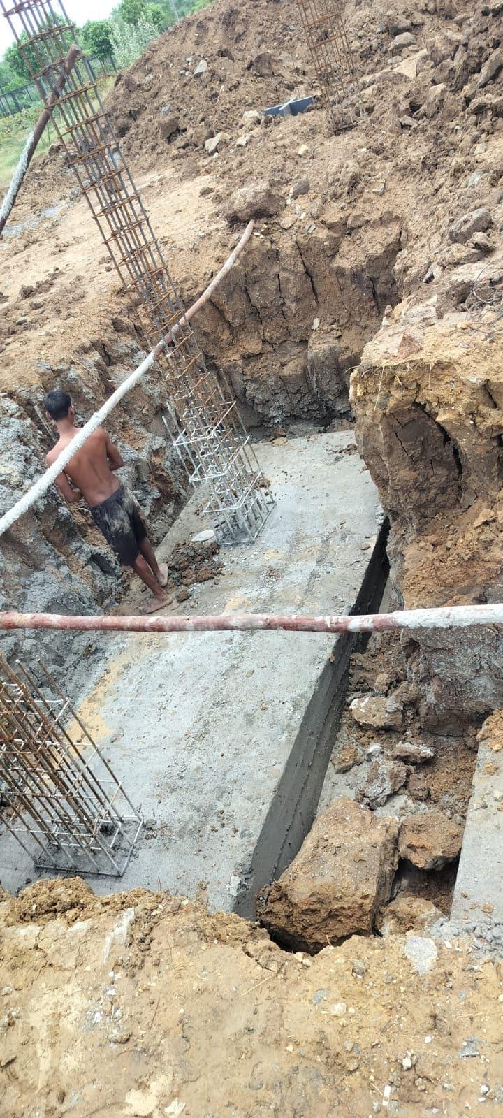 Thirumazhisai construction site, photo 2