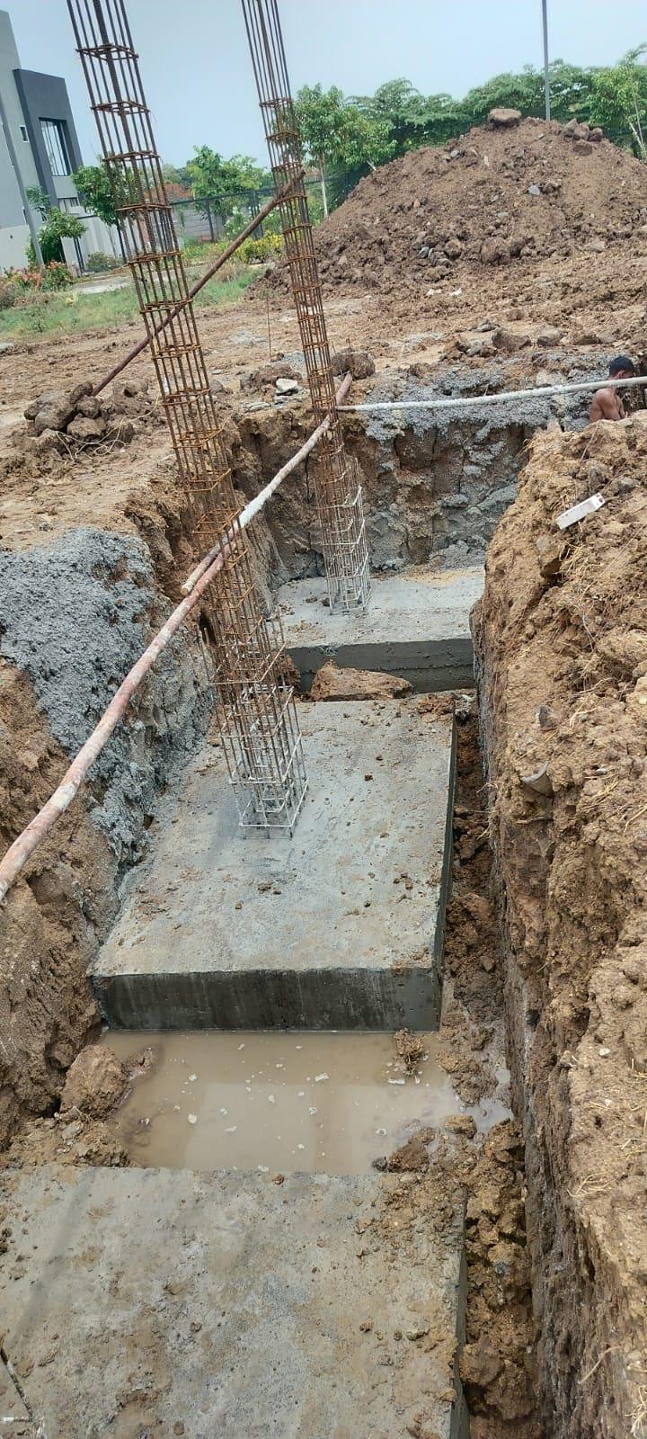 Thirumazhisai construction site, photo 3