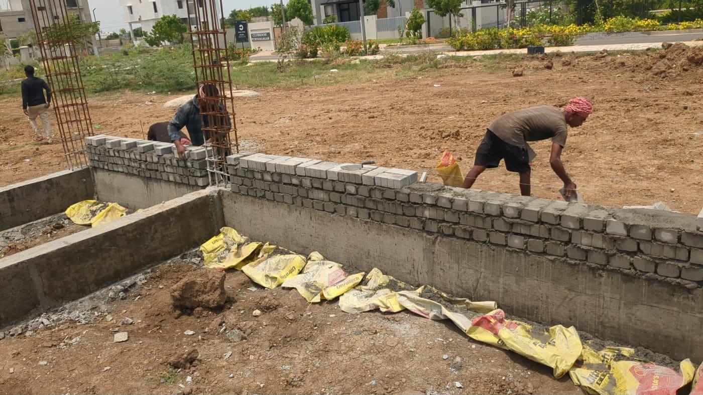 Thirumazhisai construction site, photo 5